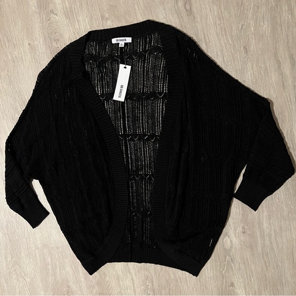 NWT! BB Dakota By Steve Madden Open Knit Cardigan - Picture 4 of 7